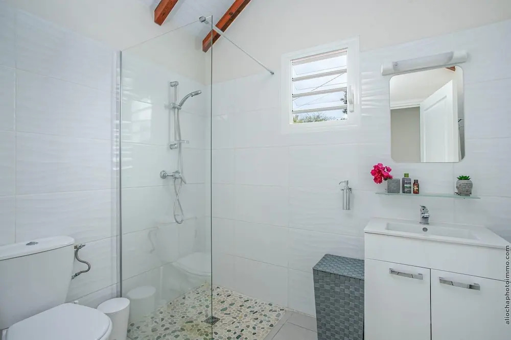 House With 3 Bedrooms in La Trinité, With Wonderful sea View, Private Pool, Enclosed Garden - 2 km From the Beach