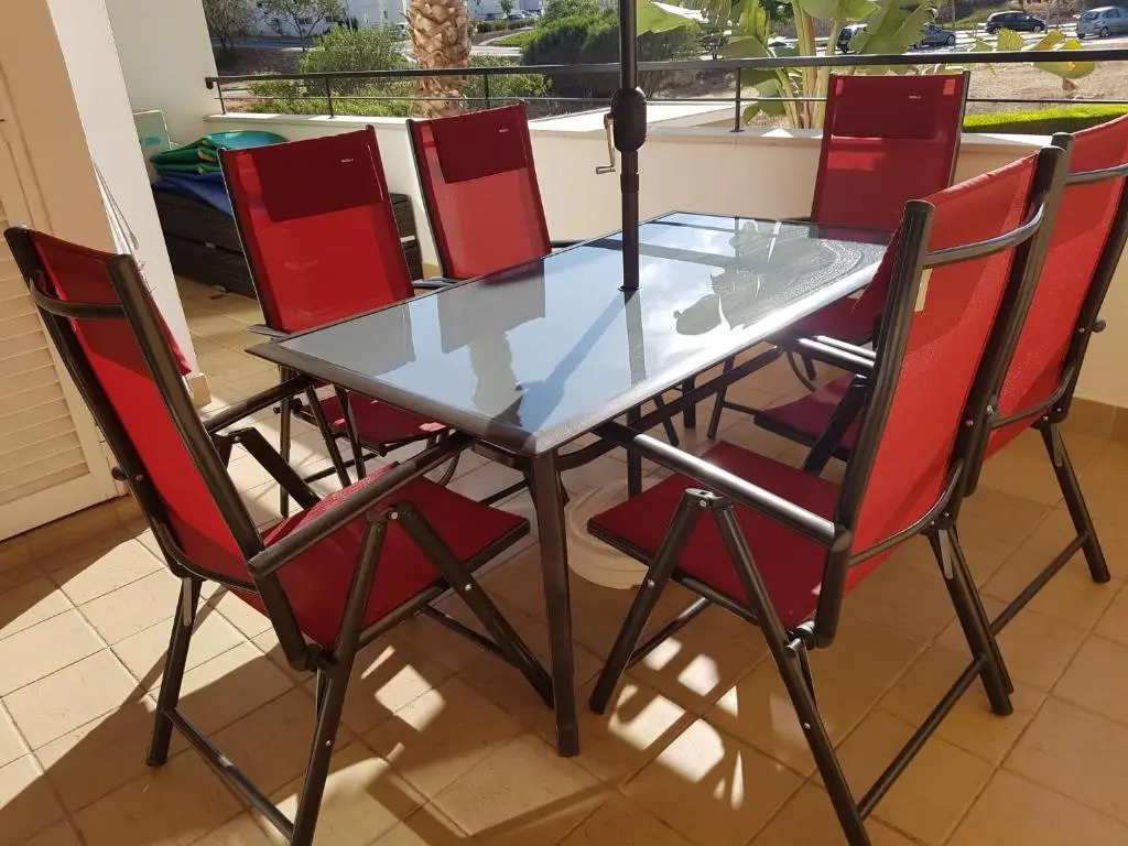 Health approved apartment with AC, terraces and pool