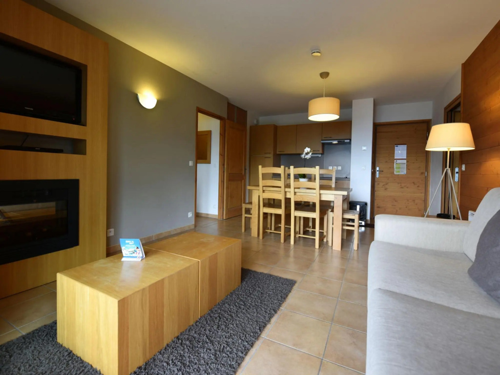 Modern apartment near the ski lift in an authentic village