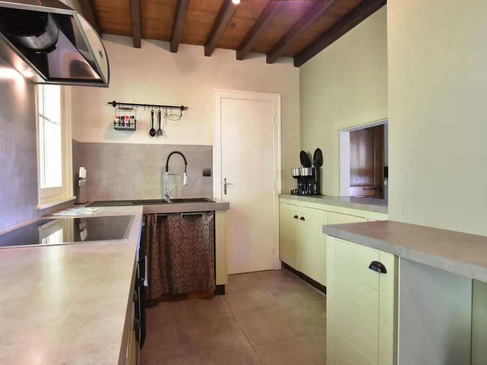 Cottage on a private property with wellness center and jetty for pleasure boats