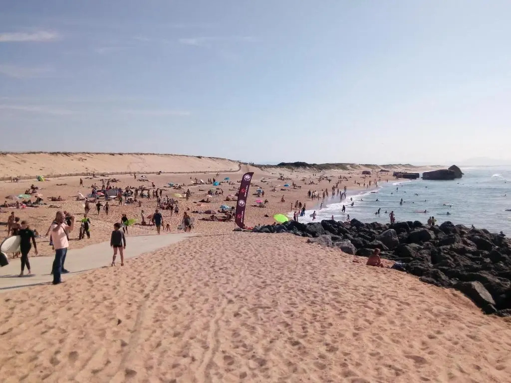 Appartement CAPBRETON face à l'océan sans vis à vis, avec piscine