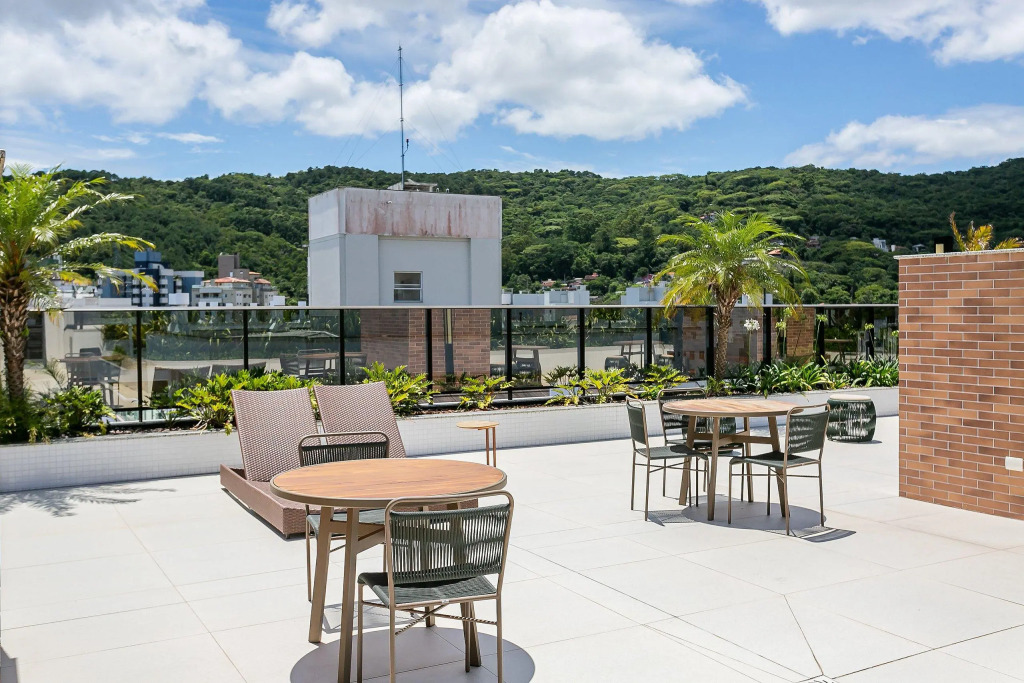 Studio Moderno Com Piscina No Rooftop #corg01