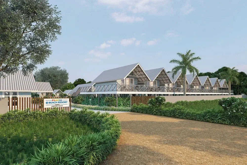 Praveg Beach Resort Daman, Jampore Beach
