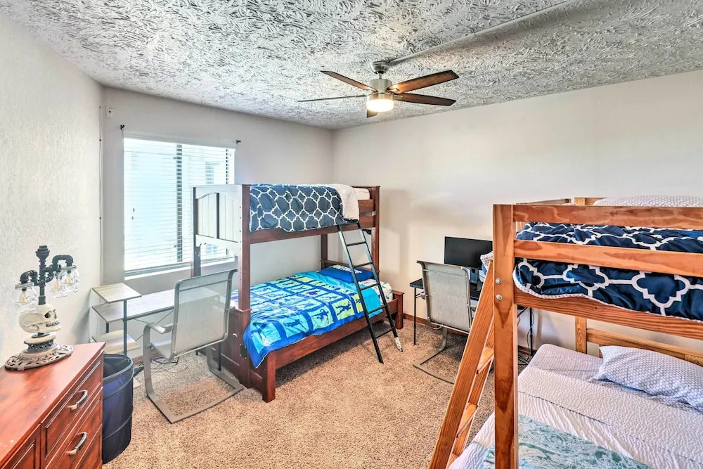 Patio & Panoramic Views: Hillside Lake Havasu Home
