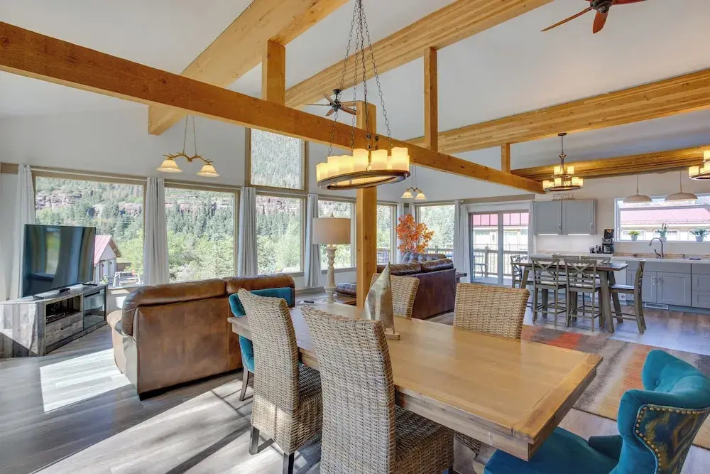 Magnificent Ouray Home w/ Deck & Mountain Views!