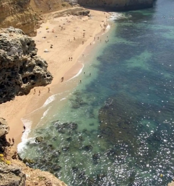 Apartment with 2 Bedrooms in Carvoeiro, with Wonderful Sea View And Enclosed Garden - 20 M From the Beach