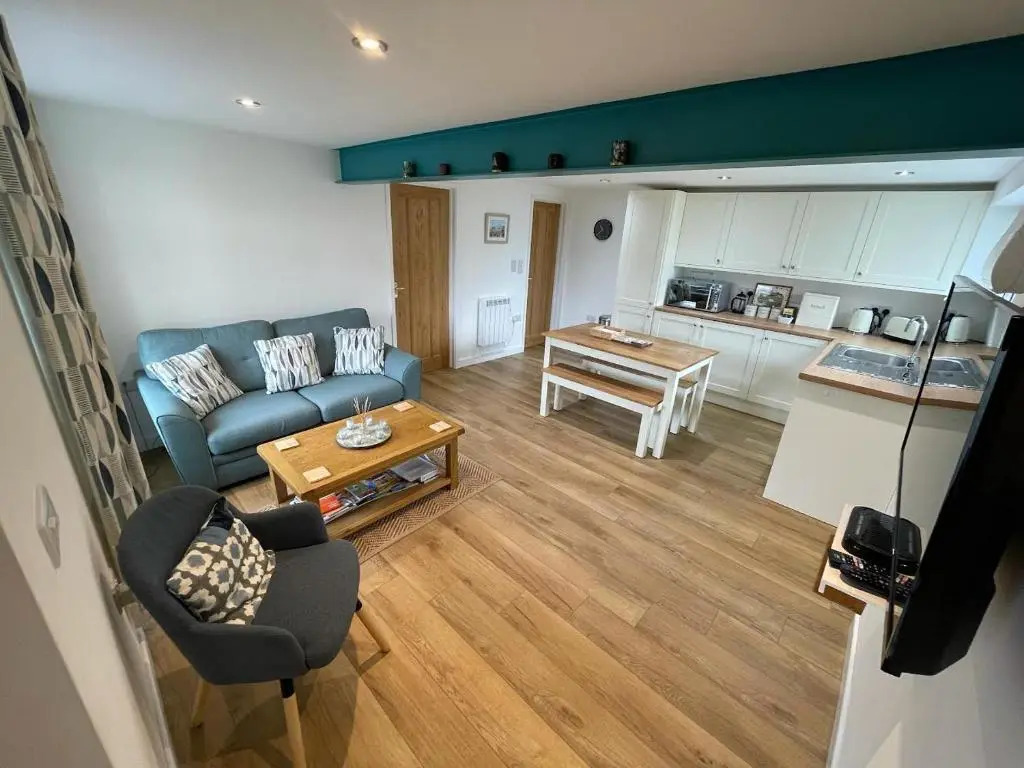 Lovely ground floor apartment in quiet village