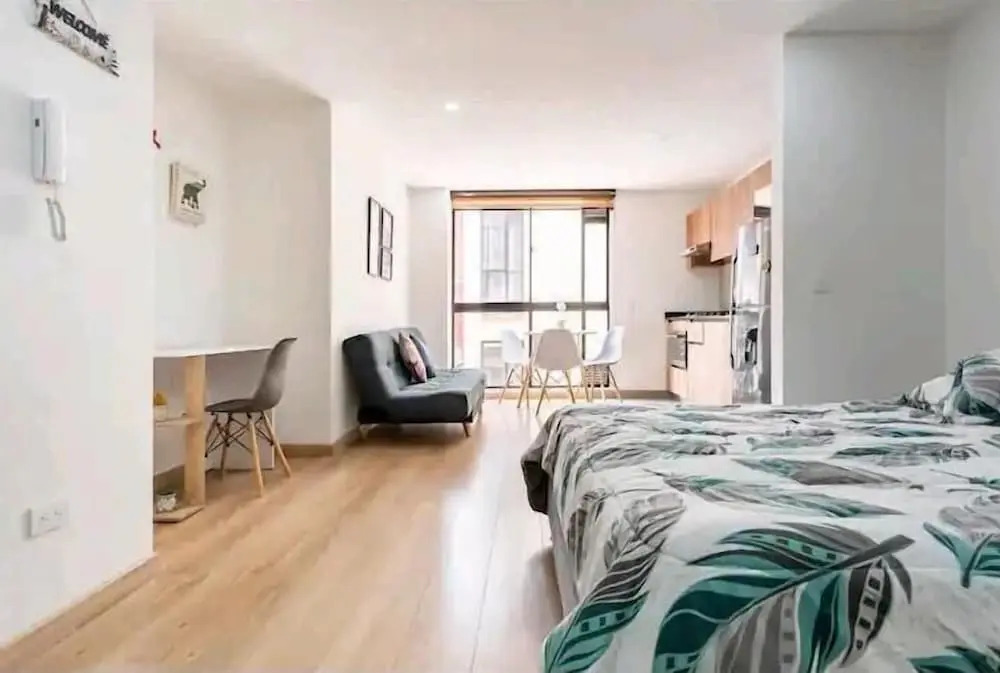 Hermoso Apartaestudio en centro Bogotá