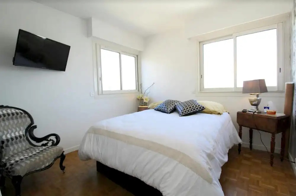 Apartment with 2 Bedrooms in Cannes, with Wonderful Sea View, Furnished Balcony And Wifi - 200 M From the Beach