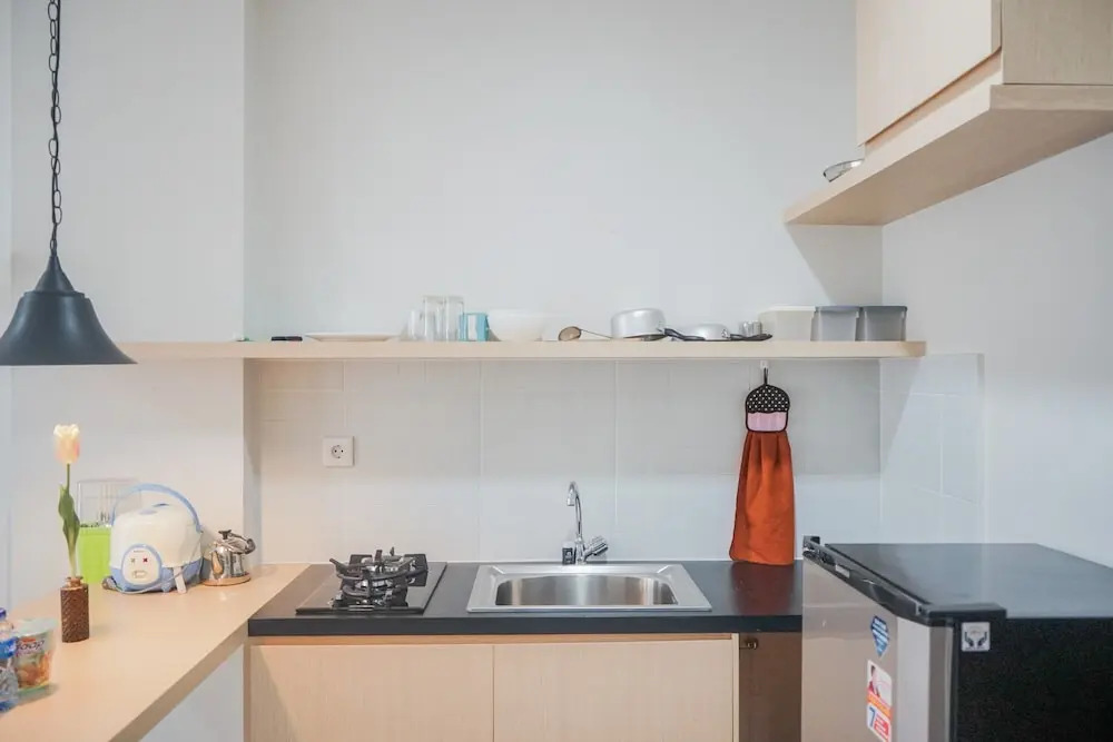 Warm and Cozy 1BR at Asatti Apartment Vanya Park