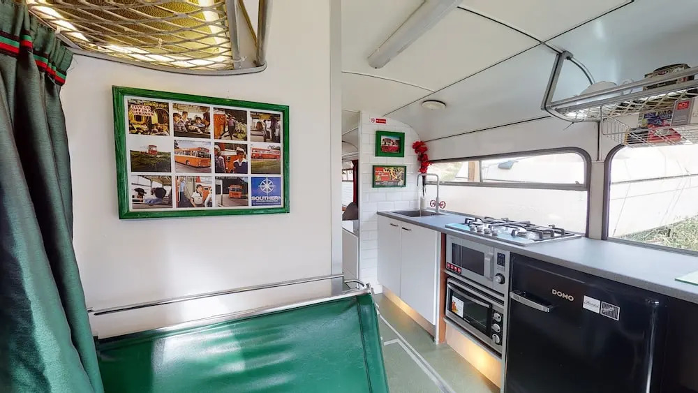 Gozo Bus Glamping - Stay on a 1974 Vintage Maltese bus in Xlendi