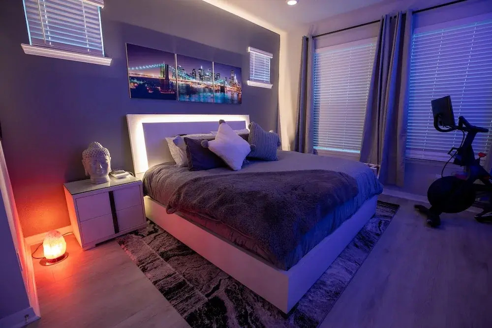 Brand New Modern Pet Friendly Zen Home W/ Private Home Theater & Hot Tub! 2 Bedroom Home by RedAwning