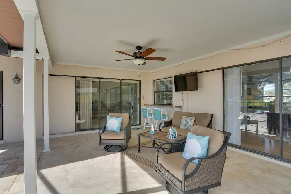 Canal-front Retreat w/ Dock in Cape Coral!