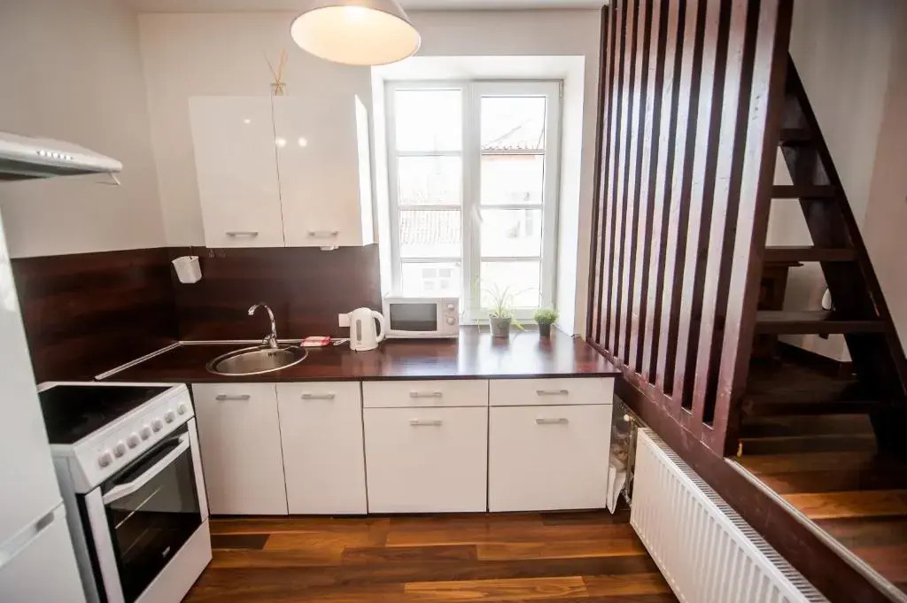 V 12 -Terrace + 3 rooms apartment Vilnius Old Town
