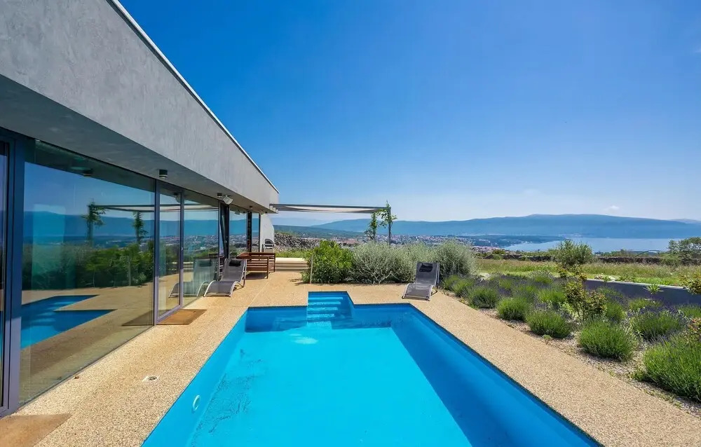 Beautiful Home in Krk With 2 Bedrooms, Private Swimming Pool and Outdoor Swimming Pool