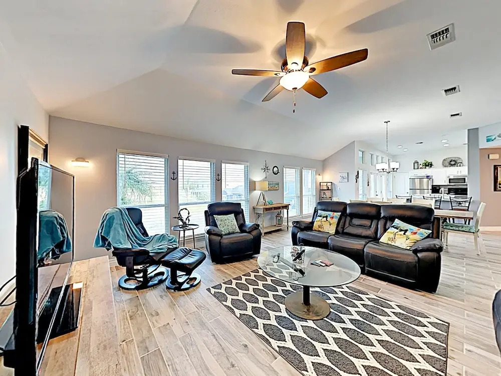 New Listing! Waterfront W/ Decks & Bay Views 4 Bedroom Home
