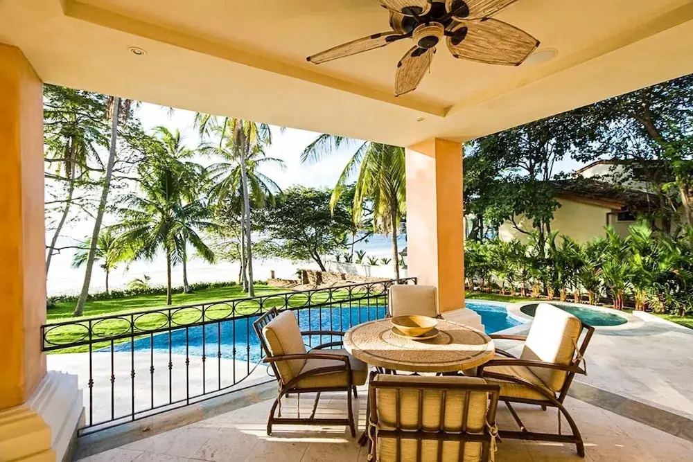 Luxurious Beachfront Mansion with a Stunning Infinity Pool in Playa Flamingo