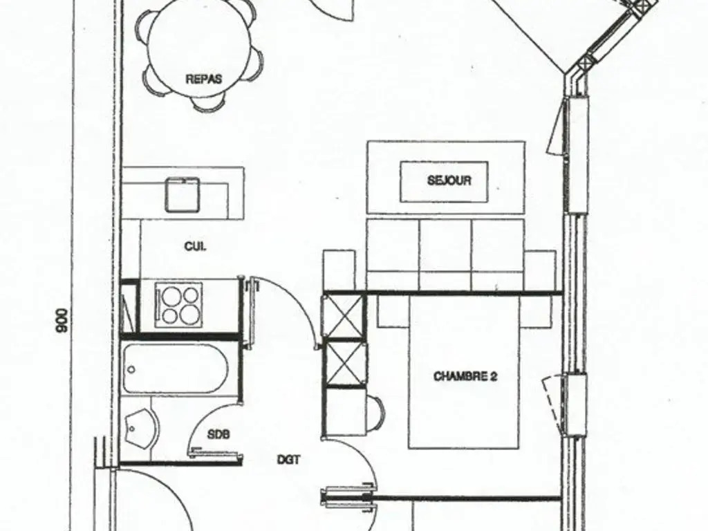 Appartement Valmorel, 3 pièces, 7 personnes - FR-1-291-776