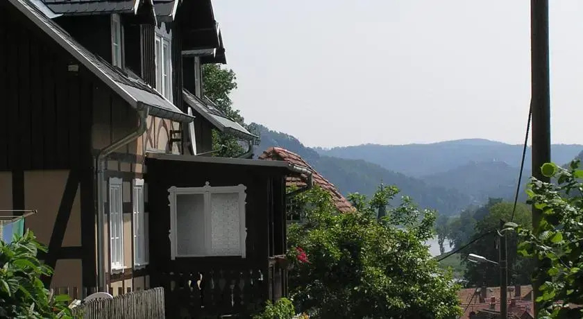 Wehlener Landhaus in Stadt Wehlen, Sächsische Schweiz