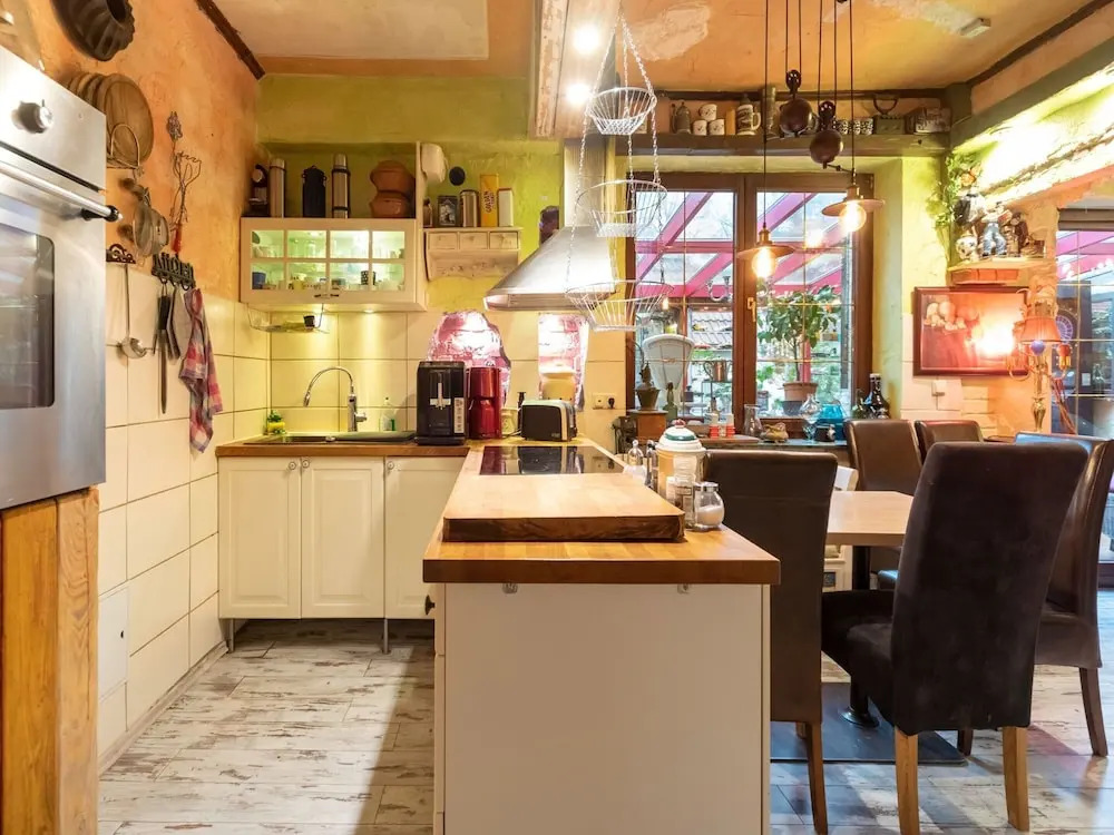 Comfortable Apartment in Wismar Mecklenburg With Fireplace