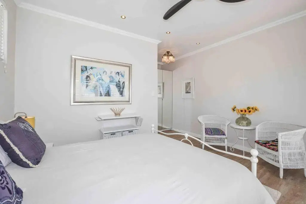 Private room with own entrance, patio and garden.