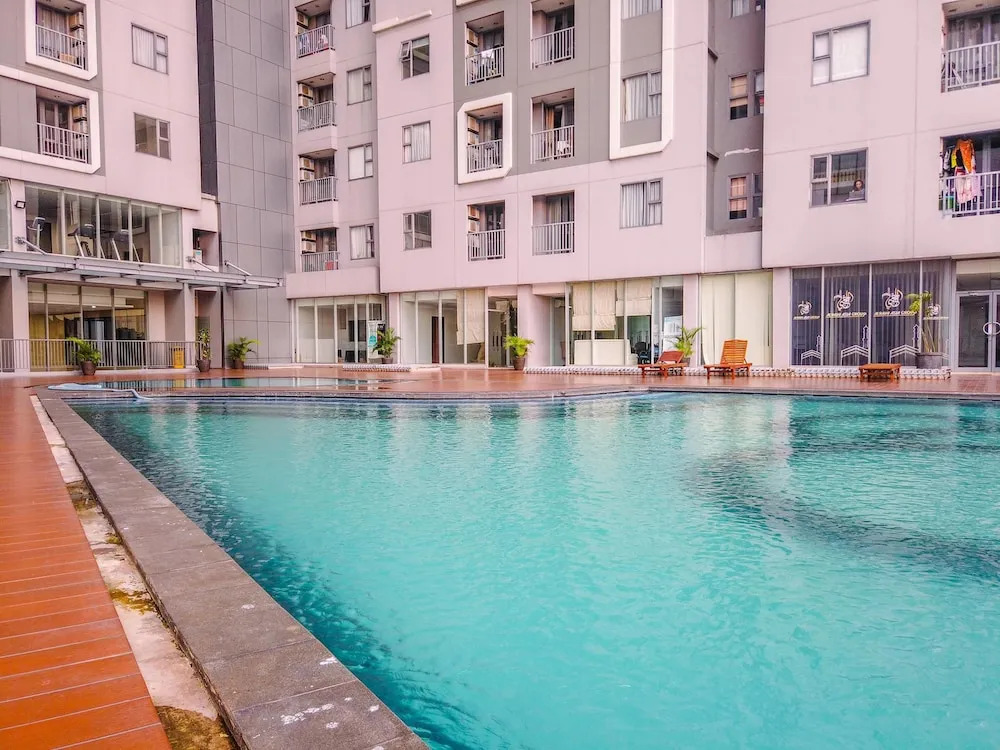 1Br Apartment With Cozy Design At Royal Olive Residence