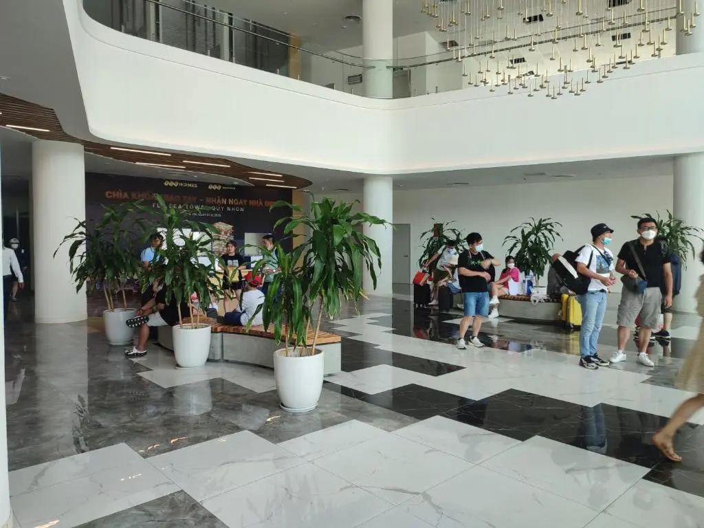 FLC sea tower một phòng ngủ 2 giường đôi lớn view biển 49m2 tiêu chuẩn 4 sao