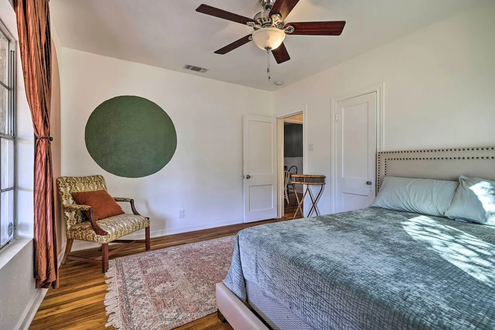 Cheerful City Gem w/ Game Room & Fire Pit!