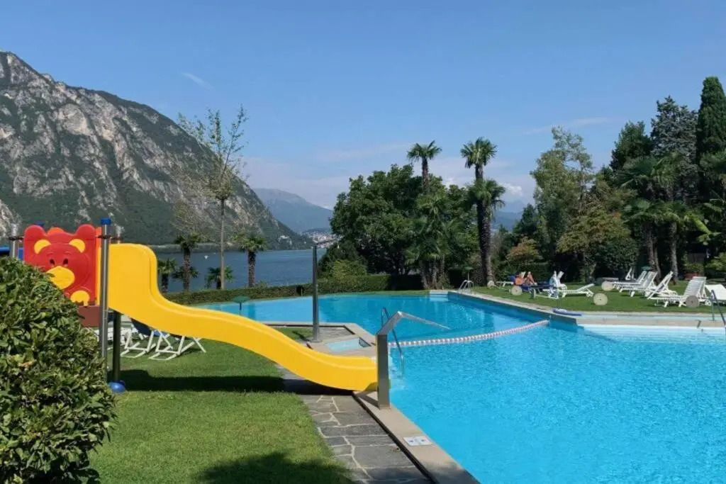 Luganersee, Pool, Strand, Parkplatz, Suite 302