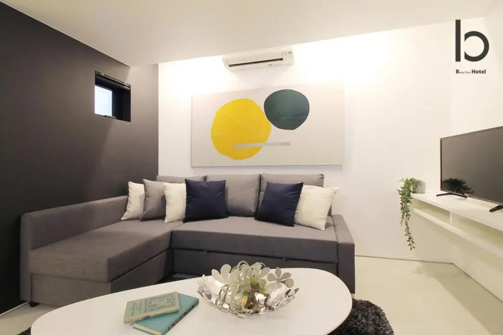 Beautiful New 1BR Apartment for 6 ppl