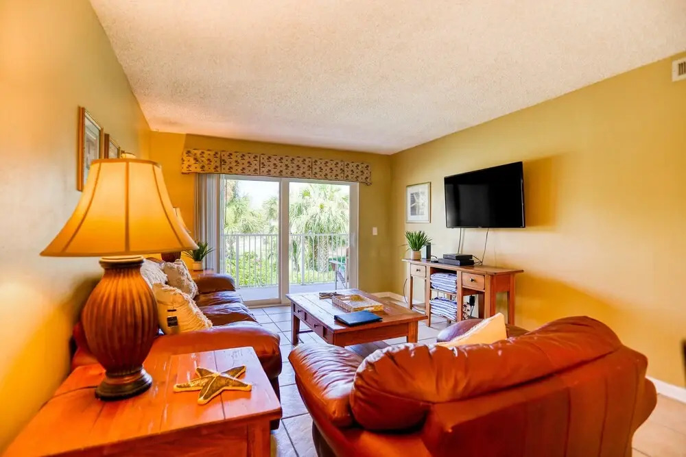 Ocean View Condo in Beachfront Resort With Wifi, Central AC, 2 Pools, & Tennis