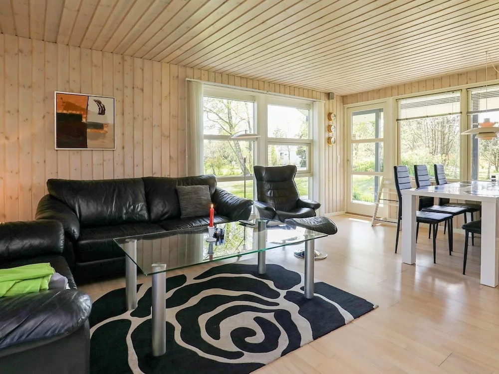 Modern Cabin in Logstor With Fireplace