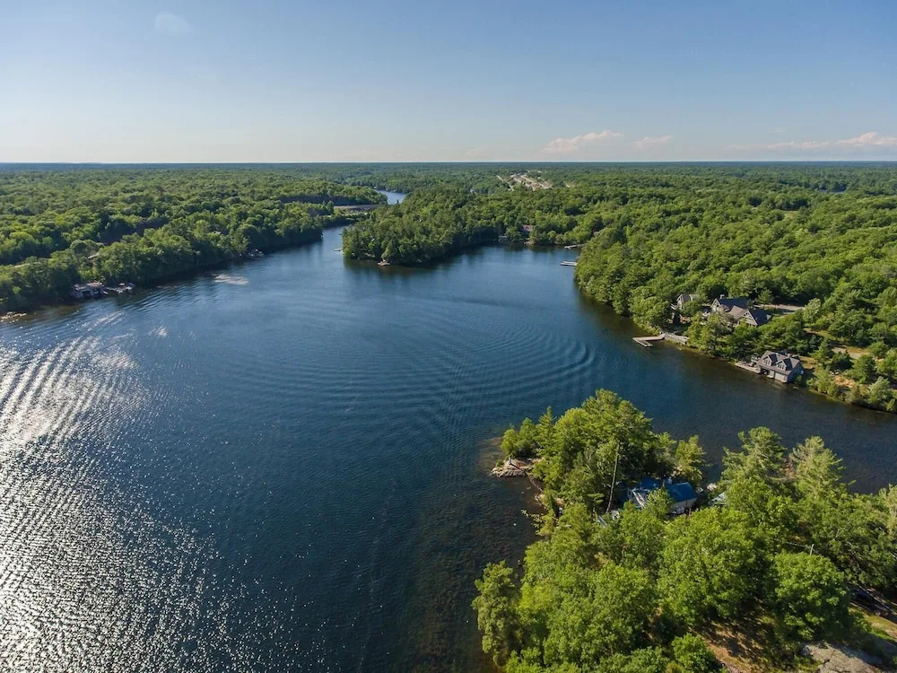 Magic on Little Go Home~3 bedroom cottage + guest cabin on 980 ft shore!