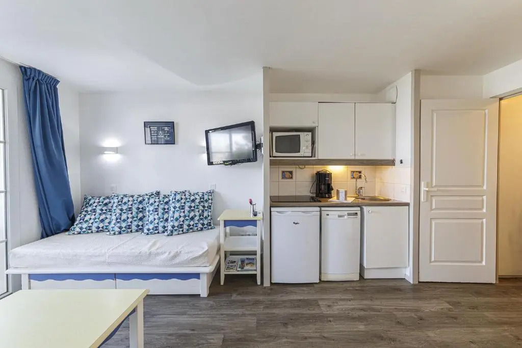 Charmant appartement, au RDC vue sur le Crouesty