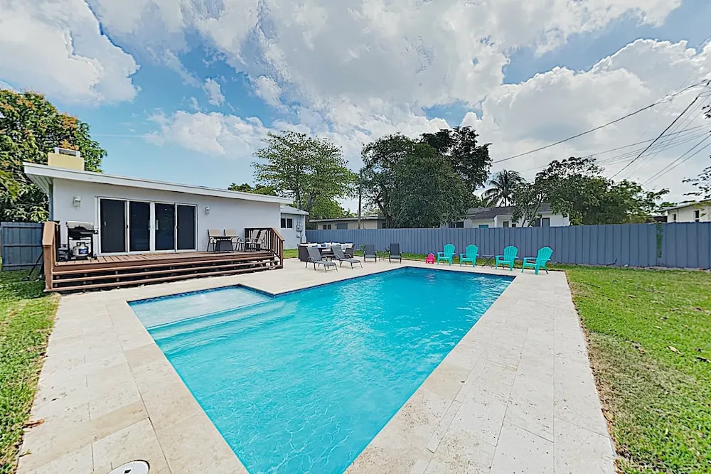 New Listing! Luxe W/ Pool In Lush Backyard 3 Bedroom Home