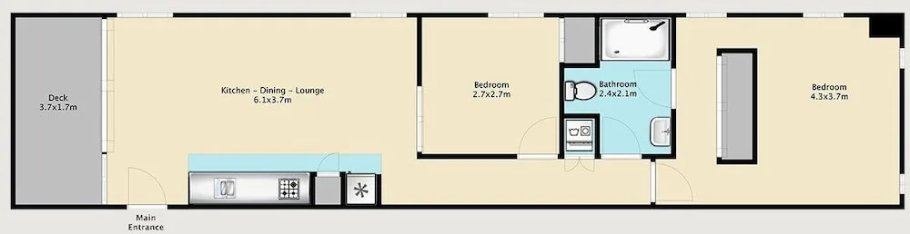 QV Modern New Apt near Viaduct with WiFi - 931