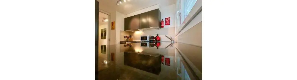 Bright spacious and modern apartment with terrace