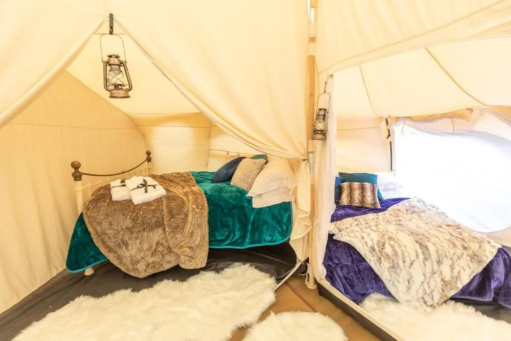 8-bed Lotus Belle Mahal Tent in The Wye Valley
