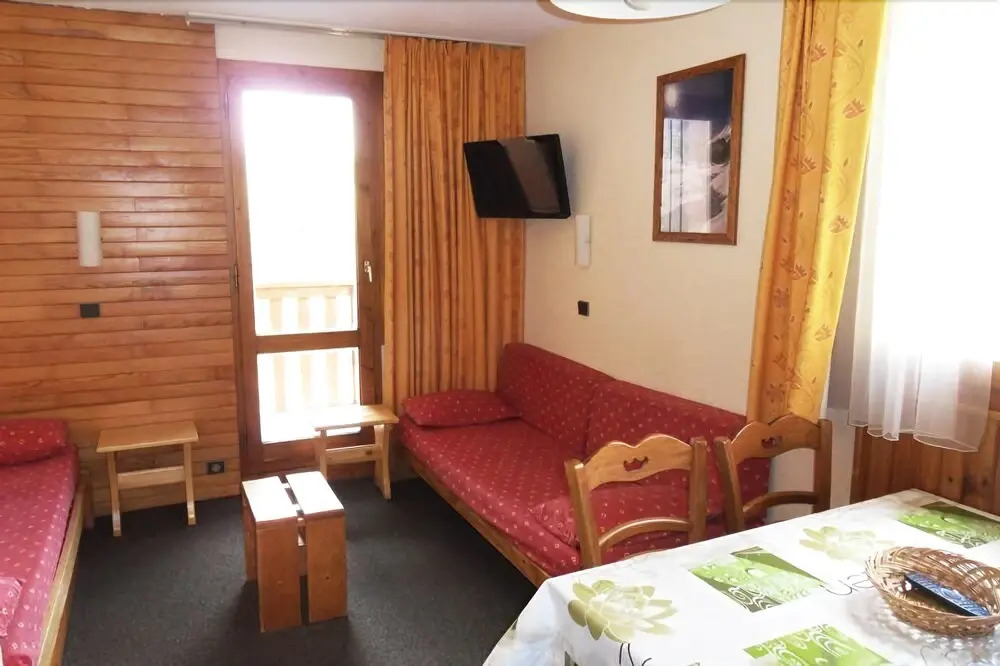 Belle Plagne Divisible Studio for 3/4 People of 23mâ² Cs1115