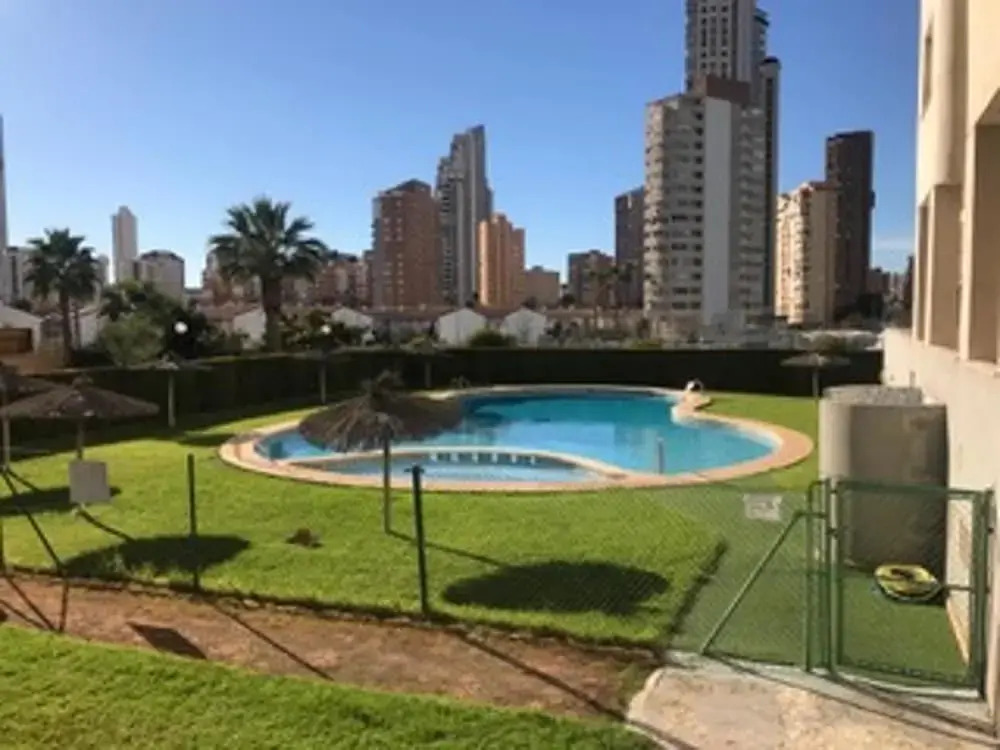 Apartment with 2 Bedrooms in Benidorm, with Pool Access, Enclosed Garden And Wifi - 500 M From the Beach