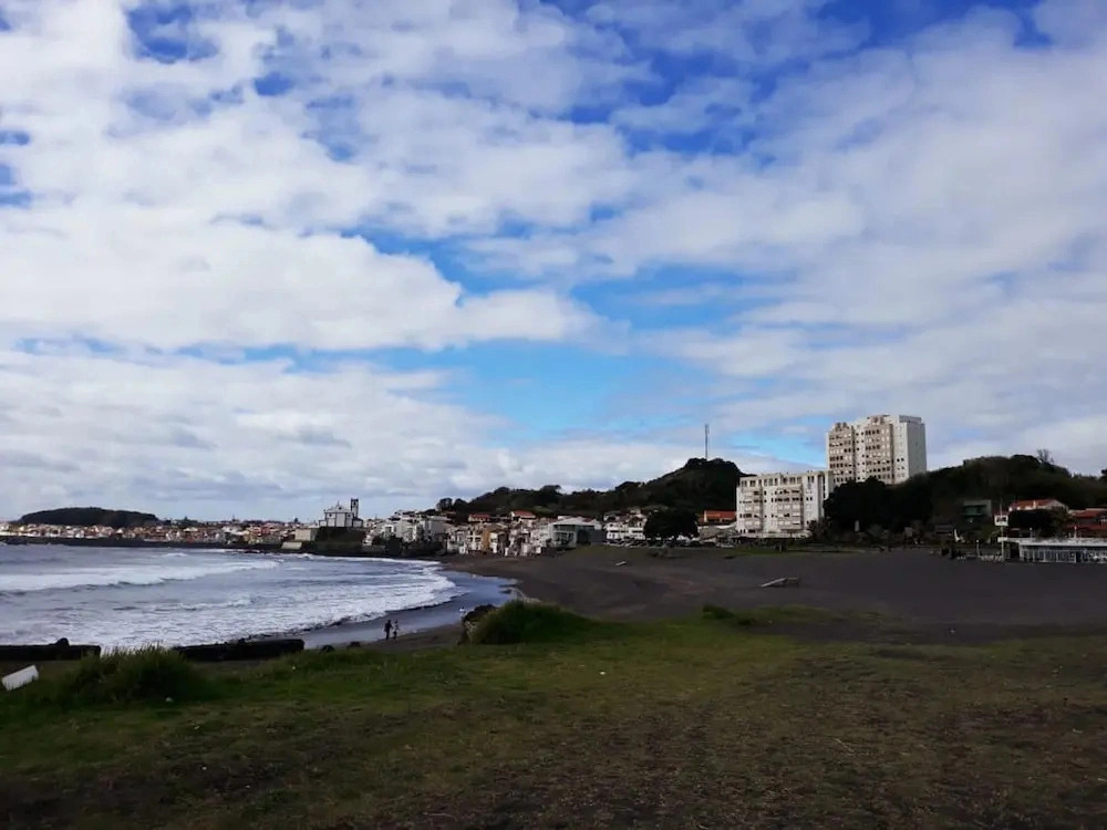 Property with One Bedroom in Ponta Delgada, with Wonderful Sea View And Wifi - 1 Km From the Beach