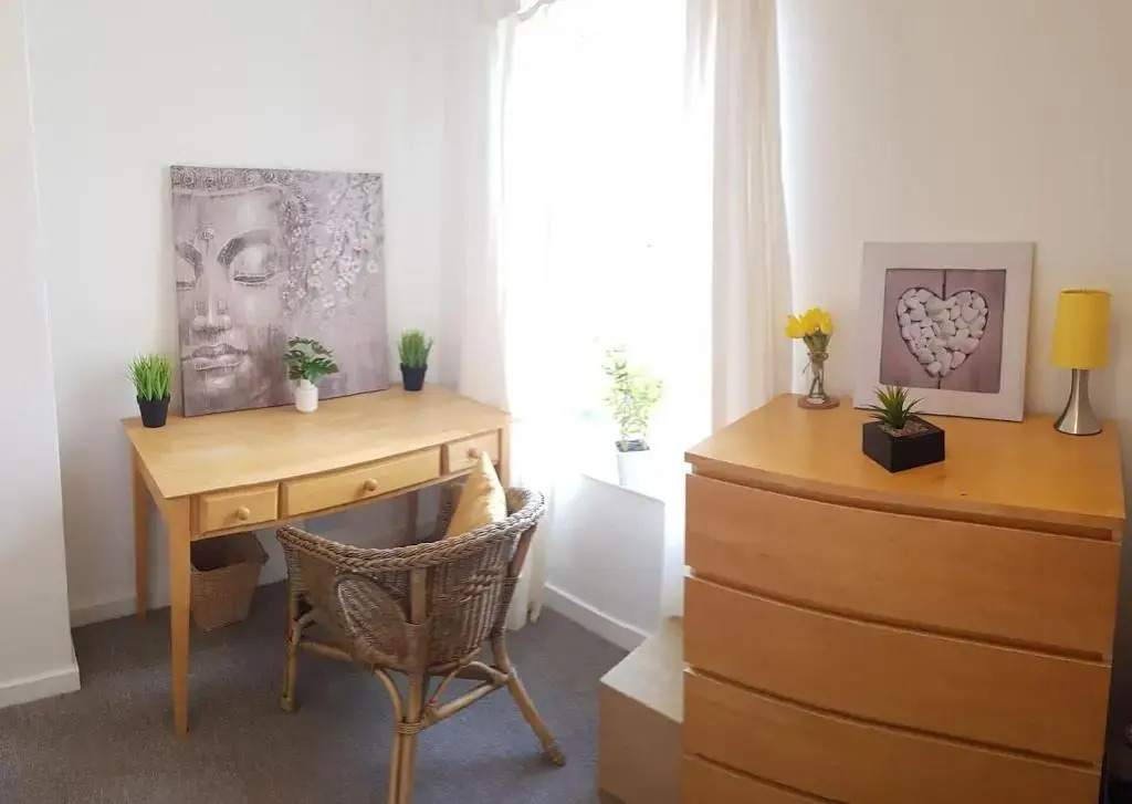 Stylish and homely space with considered work area