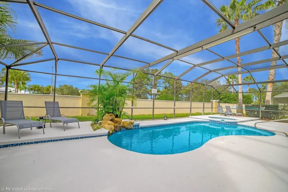 Dreamy Home, Just 3.5 Miles From Disney! CDC Cleaning, Huge Pool Area. #6wp068