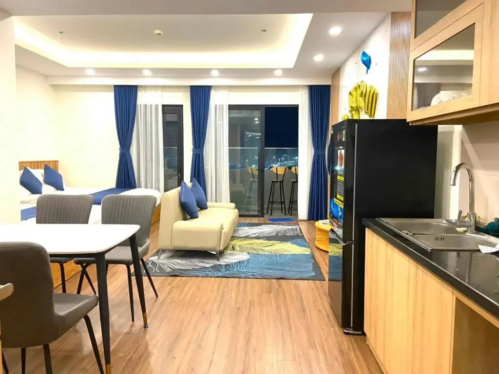 FLC sea tower một phòng ngủ 2 giường đôi lớn view biển 49m2 tiêu chuẩn 4 sao