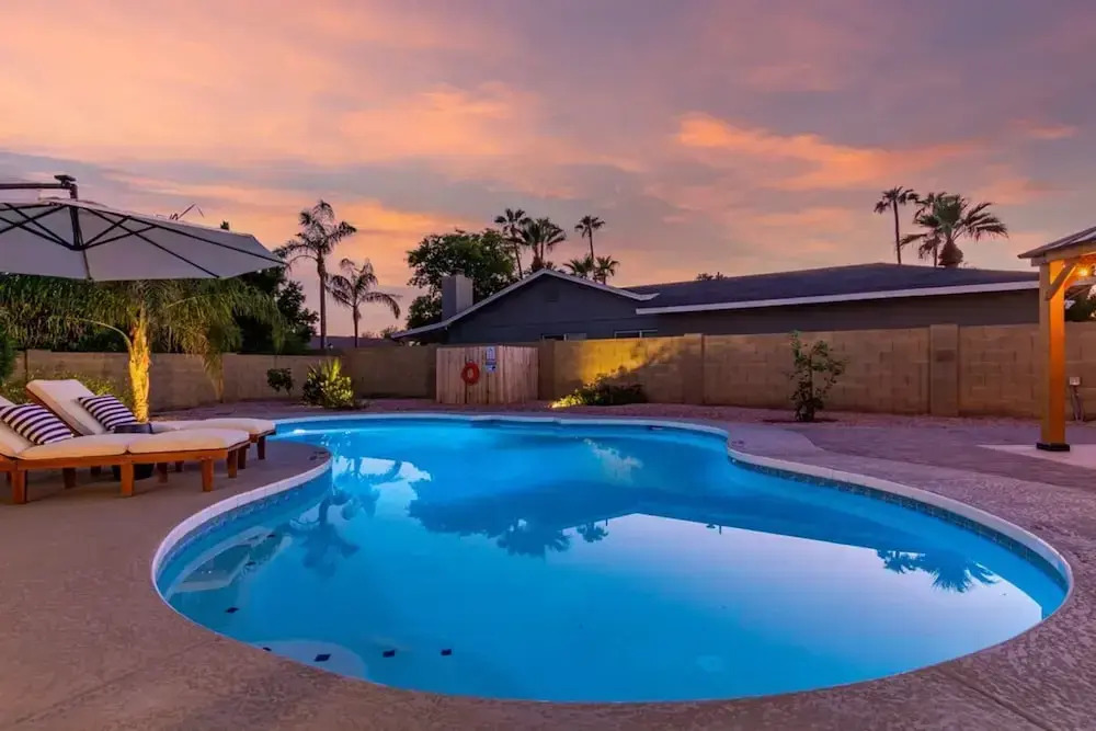 Cactus Glen Retreat Heated Pool Cabana Bar Gameroom