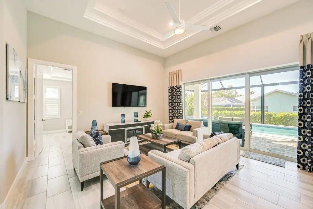 Golf, Swim & Unwind: Modern Marco Island Escape!