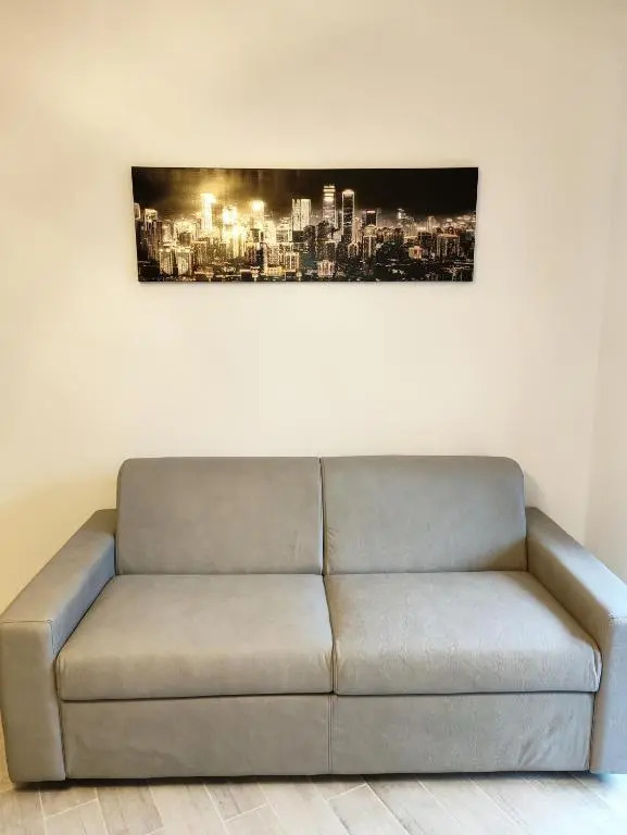 Beautiful apartment with bedroom, sofa bed and large open space with kitchen and terrace-Silver Apartment