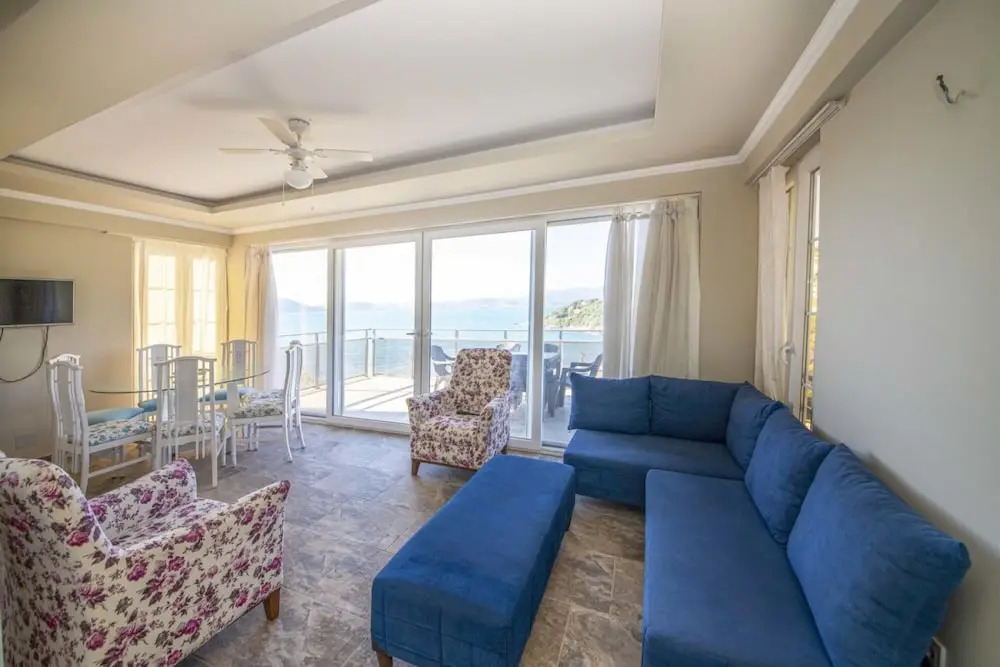 Villa With Sea View and Terrace in Milas Bodrum