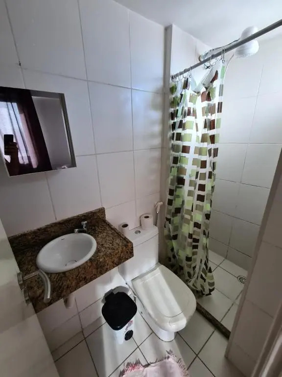 Grande Apartamento 2/4 beira-mar