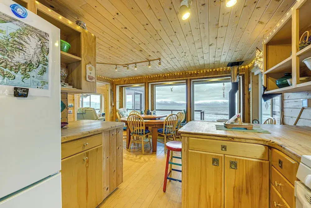 Deck & Panoramic Views: Bayfront House in Homer!